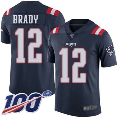 tom brady 100th anniversary jersey